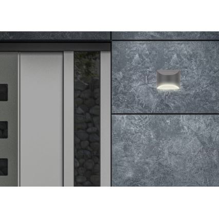 Briloner 3133015 - Ηλιακό φωτιστικό τοίχου LED LED/2W/3,7V IP44 3000K