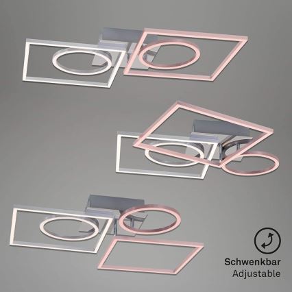 Briloner 3135-018 - LED Dimmable φωτιστικό οροφής FRAME LED/43,8W/230V 3000K