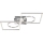 Briloner 3135-018 - LED Dimmable φωτιστικό οροφής FRAME LED/43,8W/230V 3000K