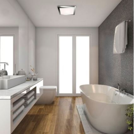 Briloner 3142-018 - Φωτιστικό οροφής μπάνιου LED COOL&COSY LED/21W/230V 2700/4000K IP44