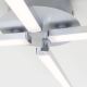 Briloner 3181-049 - LED Πλαφονιέρα οροφής GO 4xLED/5W/230V