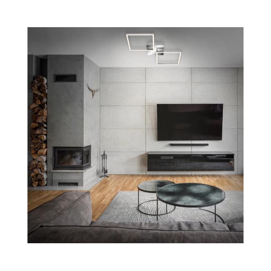 Briloner 3192-018 - Φωτιστικό οροφής LED FRAMES 2xLED/16W/230V