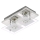 Briloner 3195-028 - Φως οροφής LED TULA 2xGU10/3W/230V