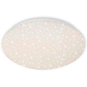 Briloner 3373-016 - Ρυθμιζόμενο φωτιστικό οροφής LED STARRY LED/15W/230V 3000-6500K Ø 28 cm λευκό + τηλεχειριστήριο
