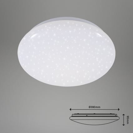 Briloner 3380-116 - LED Dimmable φωτιστικό οροφής STARRY SKY LED/18W/230V 2700/4000K