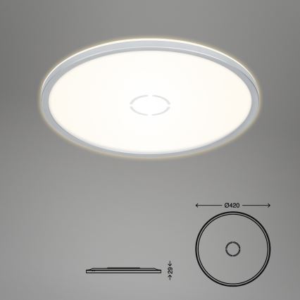 Briloner 3392-014 -  LED Φωτιστικό οροφής FREE LED/22W/230V δ. 42 cm