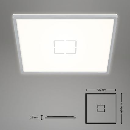 Briloner 3393-014 - Φωτιστικό οροφής LED FREE LED/22W/230V 42x42 cm