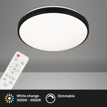 Briloner 3430-015 - Ρυθμιζόμενο LED οροφής φωτιστικό MANNY LED/48W/230V με τηλεχειριστήριο