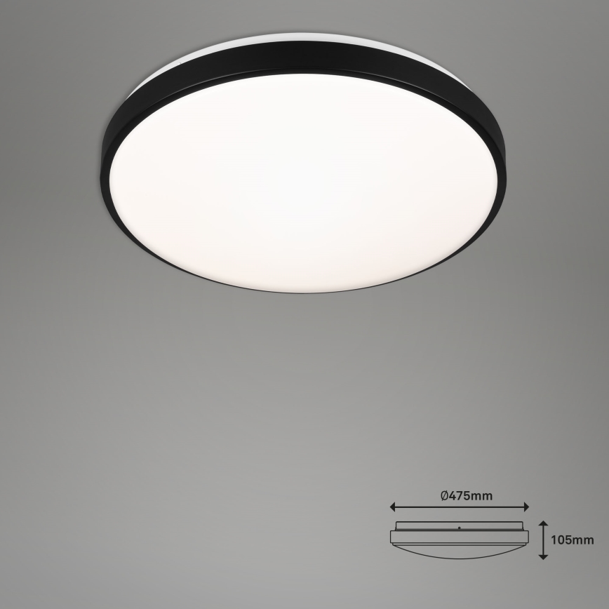 Briloner 3430-015 - Ρυθμιζόμενο LED οροφής φωτιστικό MANNY LED/48W/230V με τηλεχειριστήριο