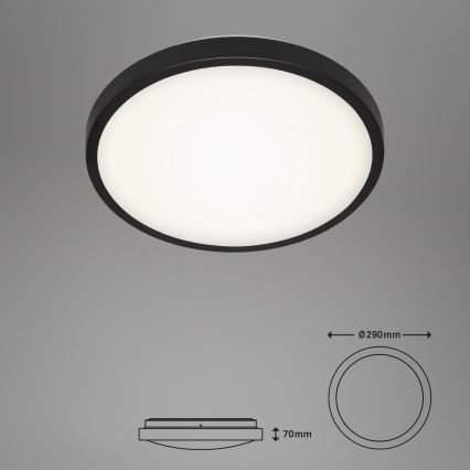 Briloner 3455-015 - Φωτιστικό οροφής LED MANNY LED/12W/230V