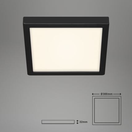 Briloner 3467-415 - Φωτιστικό οροφής LED FIRE LED/21W/230V 30x30 cm