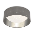 Briloner 3482014 - Φωτιστικό οροφής LED MAILA STARRY LED/12W/230V γκρι/ασημί