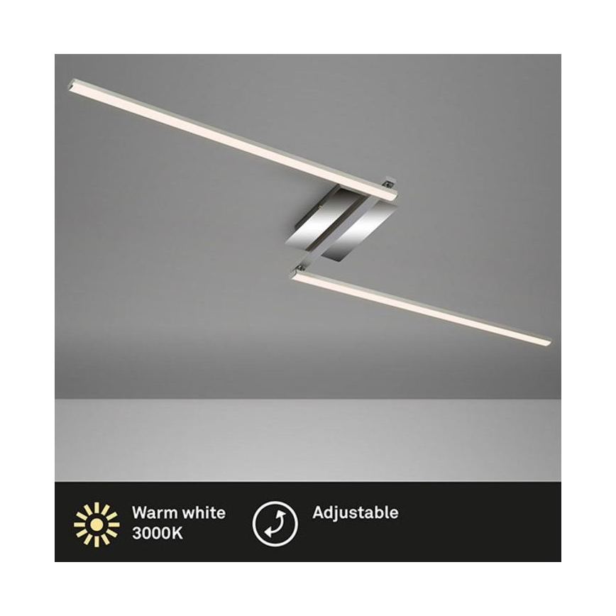 Briloner 3500-018 - LED Πλαφονιέρα οροφής STAFF 2xLED/6W/230V