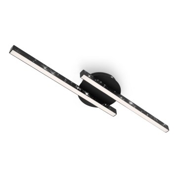 Briloner 3517-025 - LED Πλαφονιέρα οροφής REY 2xLED/6W/230V μαύρο