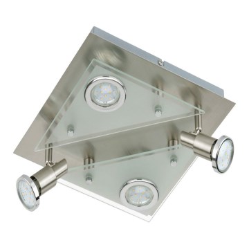 Briloner 3529-042 - LED Φωτιστικό οροφής VASO 4xGU10/3W/230V