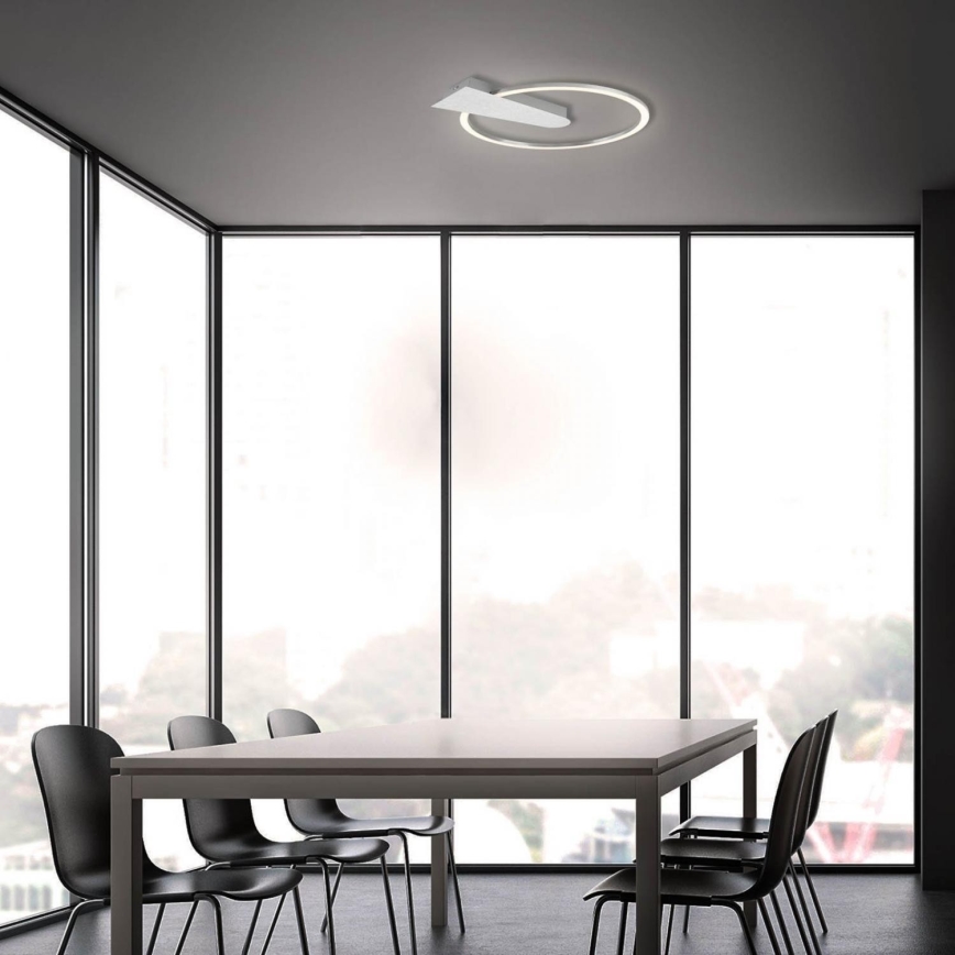 Briloner 3542-018 - LED Dimmable φωτιστικό οροφής NICO LED/12W/230V ματ χρώμιο