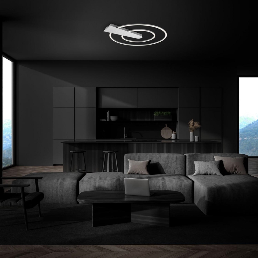 Briloner 3543-018 - LED Dimmable φωτιστικό οροφής NICO LED/25W/230V ματ χρώμιο