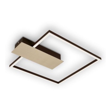 Briloner 3544-017 - LED Dimmable φωτιστικό οροφής NICO LED/12W/230V χρυσαφί