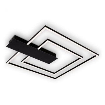 Briloner 3545-015 - LED Dimmable φωτιστικό οροφής NICO LED/25W/230V μαύρο