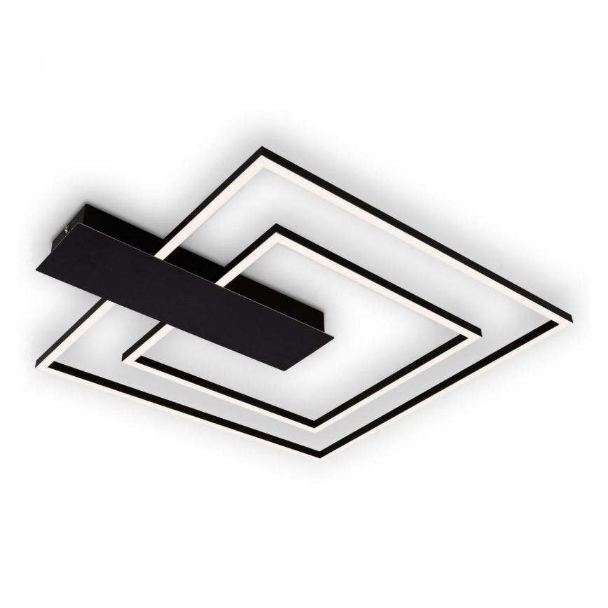 Briloner 3545-015 - LED Dimmable φωτιστικό οροφής NICO LED/25W/230V μαύρο