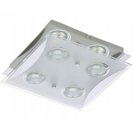 Briloner 3572-048 - Φωτιστικό οροφής LED FLASH 4xGU10/3W/230V