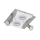 Briloner 3582-042 - LED Φωτιστικό οροφής RIPOSO 2xLED/5W/230V + 2xGU10/3W
