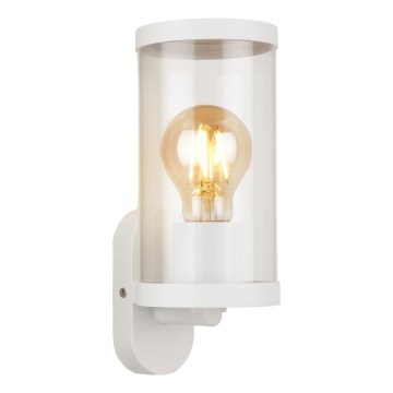 Briloner 3600-016 - Επιτοίχιο φωτιστικό εξωτερικού χώρου KAIRO 1xE27/12W/230V IP44 λευκό