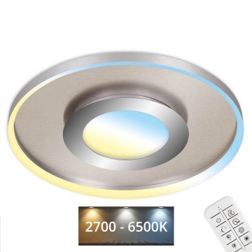 Briloner 3640-012 - Ρυθμιζόμενο LED οροφής φωτιστικό LED/25W/230V 2700-6500K με τηλεχειριστήριο