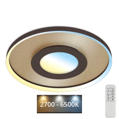 Briloner 3640017 - LED Dimmable φωτιστικό οροφής FRAME LED/25W/230V 2700-6500K + τηλεχειριστήριο