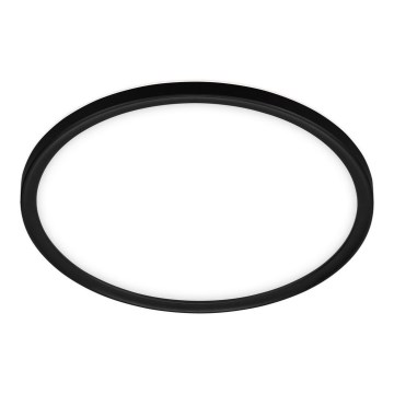 Briloner 3642-415 - Φωτιστικό οροφής μπάνιου LED SLIM LED/19W/230V διάμετρος 29 cm IP44 μαύρο