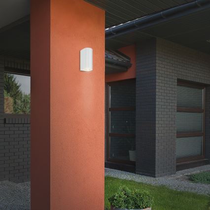 Briloner 3648-026 - Επιτοίχιο φωτιστικό εξωτερικού χώρου LED UP&DOWN 2xGU10/4,7W/230V IP44