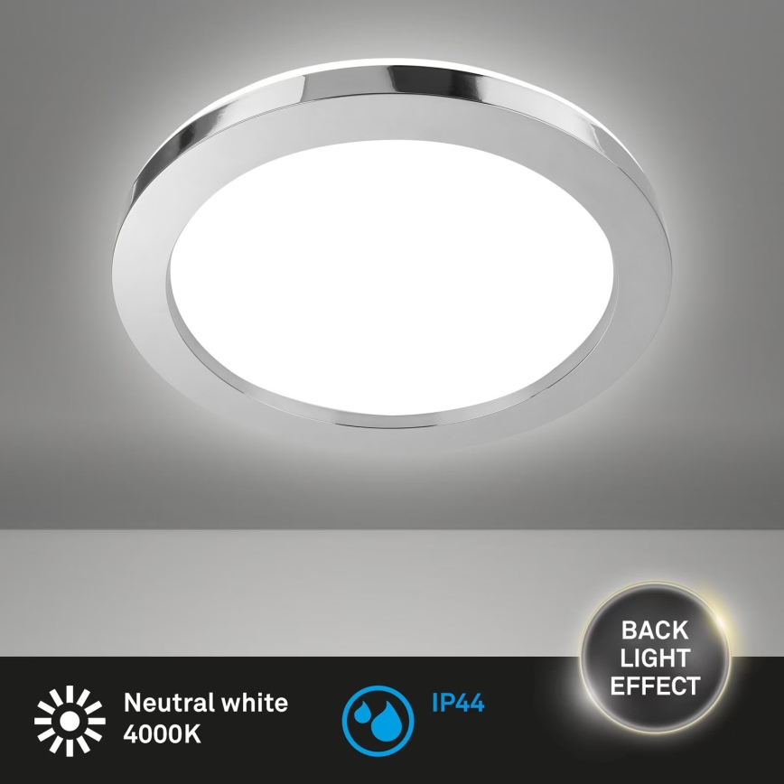 Briloner 3673-018 - Φωτιστικό οροφής μπάνιου LED SPLASH LED/28W/230V διάμετρος 41 cm