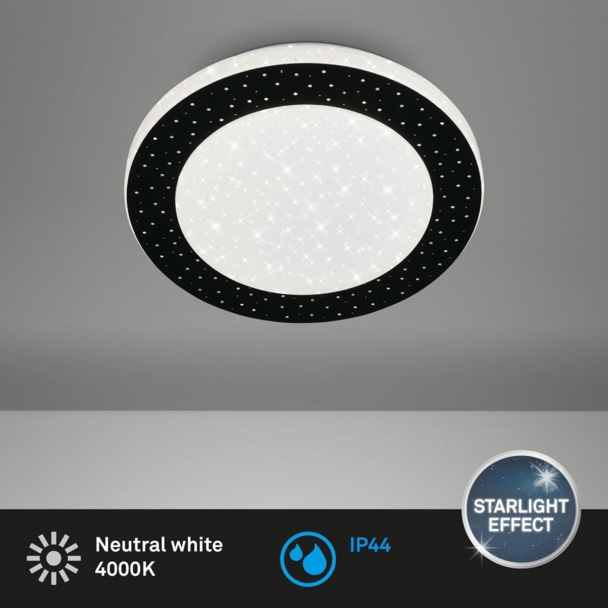 Briloner 3693-015 - Φωτιστικό οροφής μπάνιου LED LED/15W/230V IP44 4000K διάμετρος 28 cm