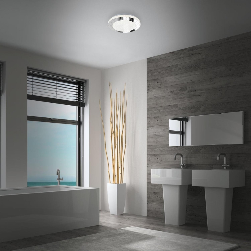 Briloner 3693-018 - Φωτιστικό οροφής μπάνιου LED LED/15W/230V IP44 4000K διάμετρος 28 cm