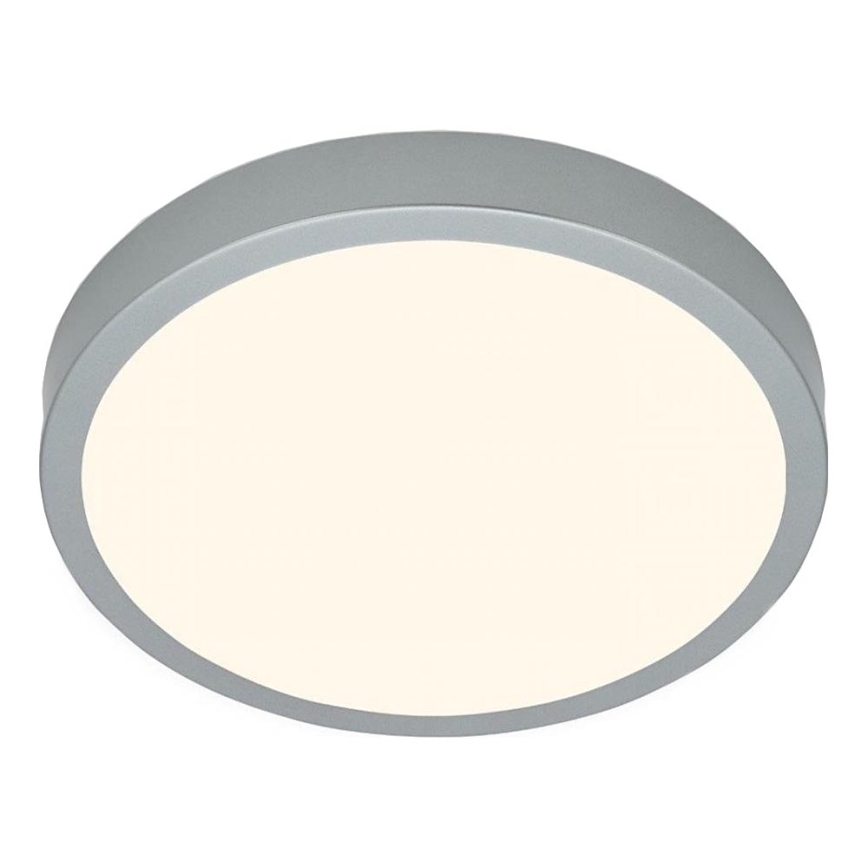 Briloner 3700-014 - Φωτιστικό οροφής LED RUNA LED/16W/230V 3000K διάμετρος 28 cm ασημί