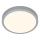 Briloner 3700-014 - Φωτιστικό οροφής LED RUNA LED/16W/230V 3000K διάμετρος 28 cm ασημί