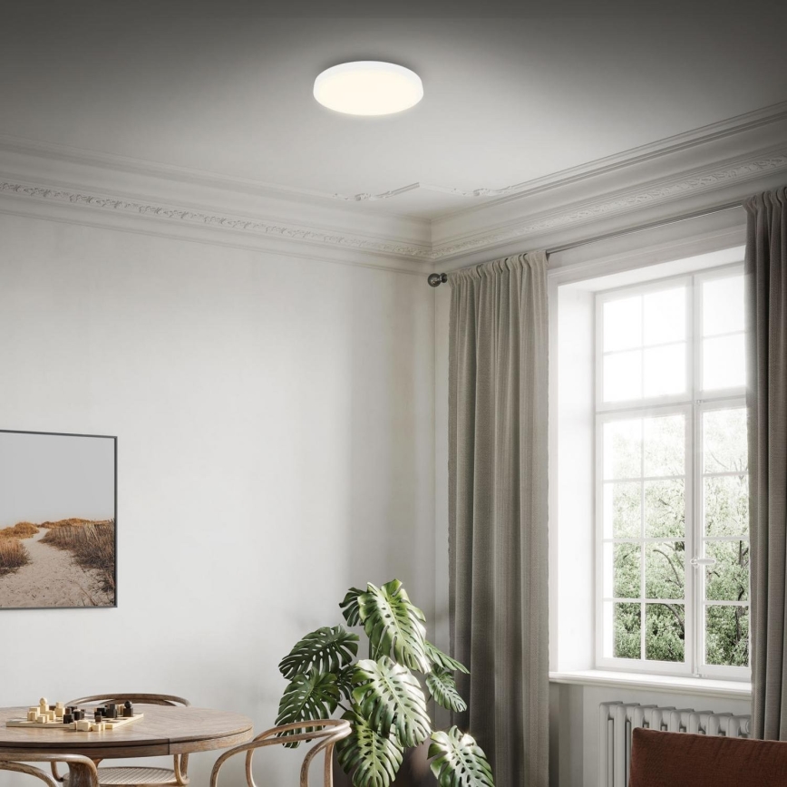 Briloner 3700-016 - Φωτιστικό οροφής LED RUNA LED/16W/230V 3000K διάμετρος 28 cm λευκό