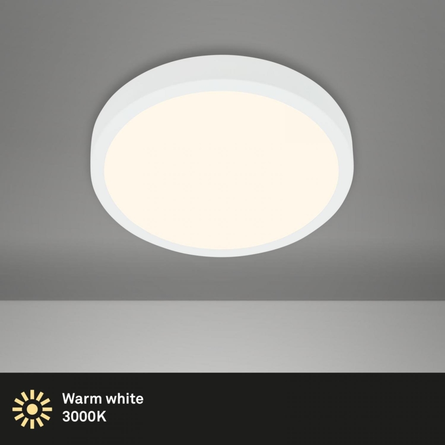 Briloner 3700-016 - Φωτιστικό οροφής LED RUNA LED/16W/230V 3000K διάμετρος 28 cm λευκό