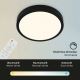 Briloner 3701-015 - LED Dimmable φωτιστικό οροφής RUNA LED/18W/230V 2700-6500K + τηλεχειριστήριο