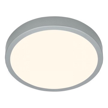 Briloner 3703-014 - Φωτιστικό οροφής LED RUNA LED/24W/230V 3000K διάμετρος 38 cm ασημί