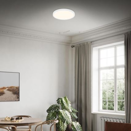 Briloner 3703-016 - Φωτιστικό οροφής LED RUNA LED/24W/230V 3000K διάμετρος 38 cm λευκό