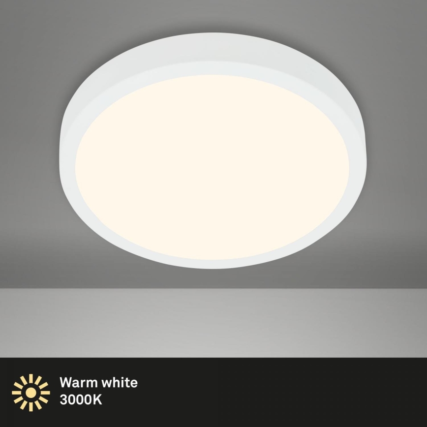 Briloner 3703-016 - Φωτιστικό οροφής LED RUNA LED/24W/230V 3000K διάμετρος 38 cm λευκό