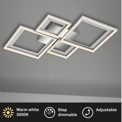 Briloner 3727-019 - LED Dimmable φωτιστικό οροφής FRAME LED/38W/230V