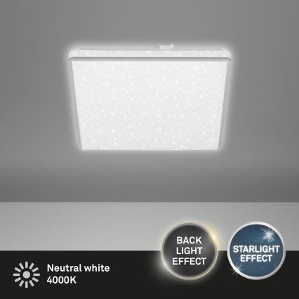 Briloner 3748-414 - Φωτιστικό οροφής LED LINO LED/15W/230V ματ χρώμιο