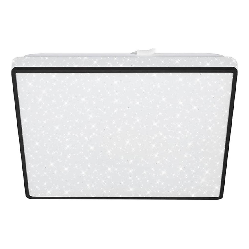 Briloner 3748-415 - LED φωτιστικό οροφής STAR SKY LED/15W/230V 27x27 cm μαύρο