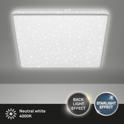 Briloner 3749-414 - Φωτιστικό οροφής LED LINO LED/24W/230V ματ χρώμιο