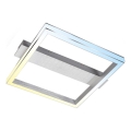 Briloner 3760-019 - LED Ρυθμιζόμενο φωτιστικό οροφής FRAME LED/23W/230V 2700-6500K 42x36 cm + τηλεχειριστήριο
