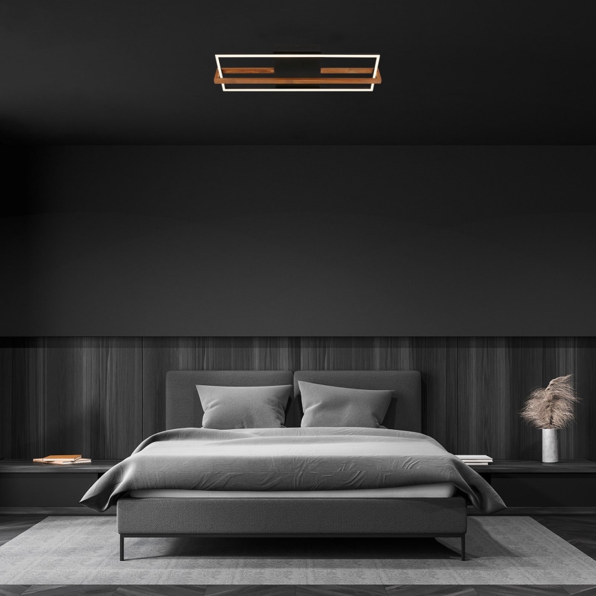 Briloner 3777-015 - LED Φωτιστικό οροφής FRAME LED/21W/230V 3000K μαύρο