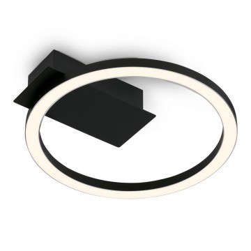 Briloner 3778-015 - Φωτιστικό οροφής LED FRAME LED/5W/230V Ø 20 cm μαύρο