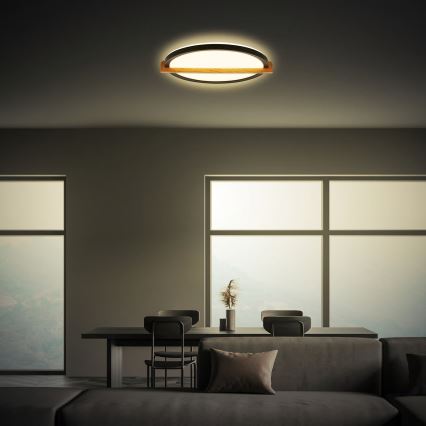 Briloner 3844015 - Φωτιστικό οροφής LED, 18W/230V, διάμετρος 31,5 εκ.